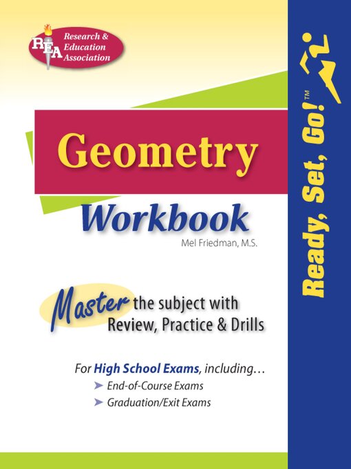 Title details for Geometry Workbook by Mel Friedman - Available